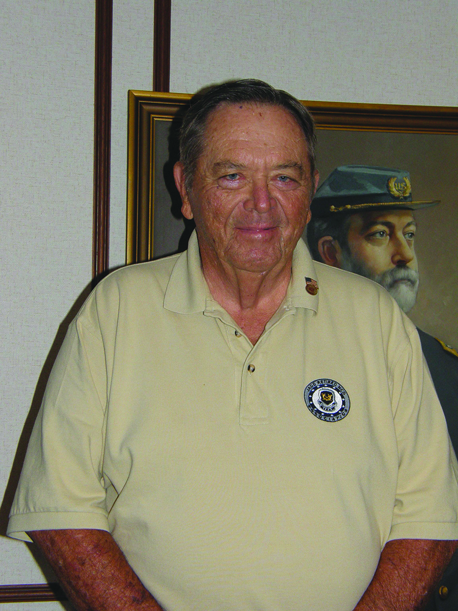 SGM Walt Cybart, 10 November 2011. (Photo
        courtesy of author)